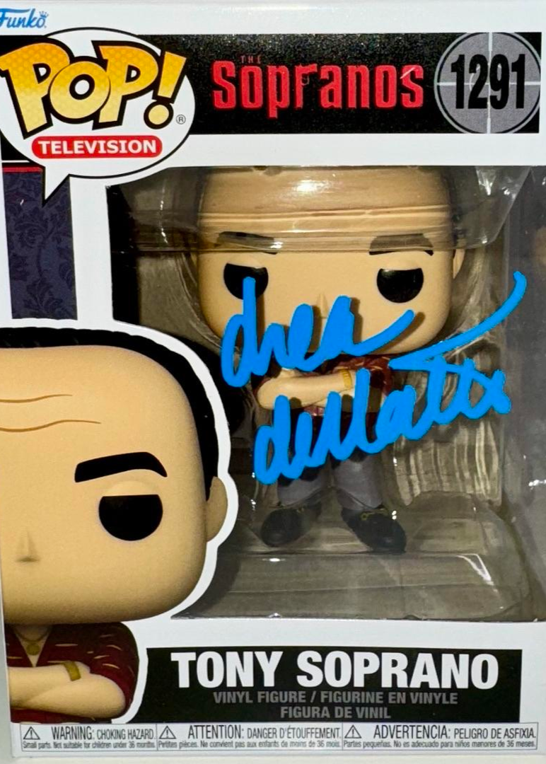 Drea Dematteo Signed Funko Pop #1291 "Tony Soprano" (Sopranos) - JSA COA #01
